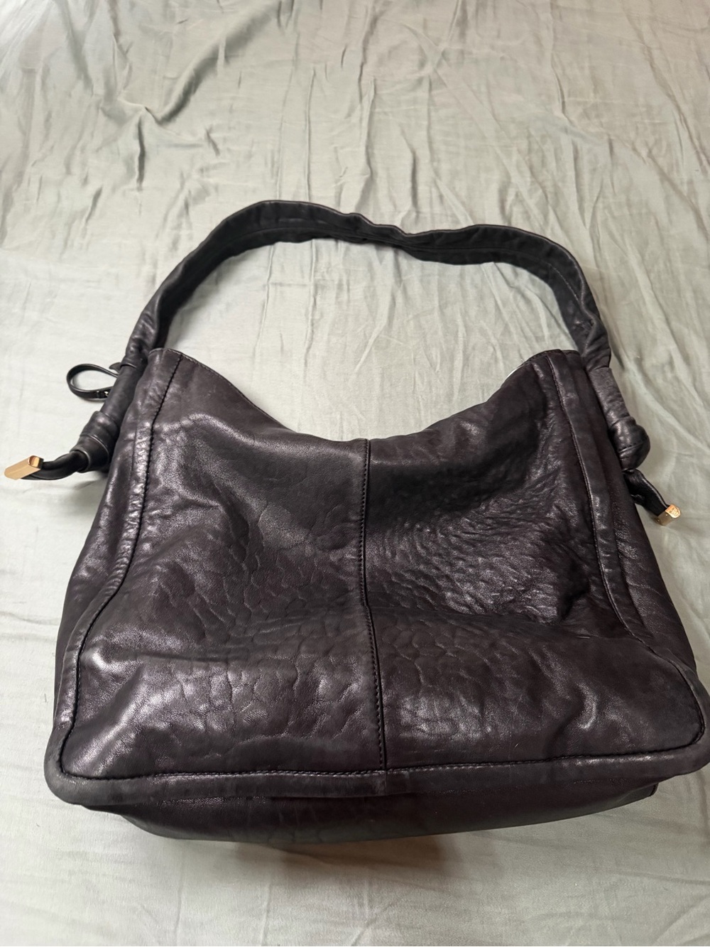 🖤 Classic Black Slouchy Hobo Shoulder Bag 🖤